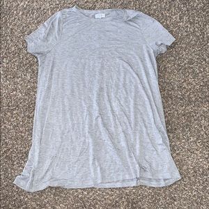 Super soft gray stretchy T
